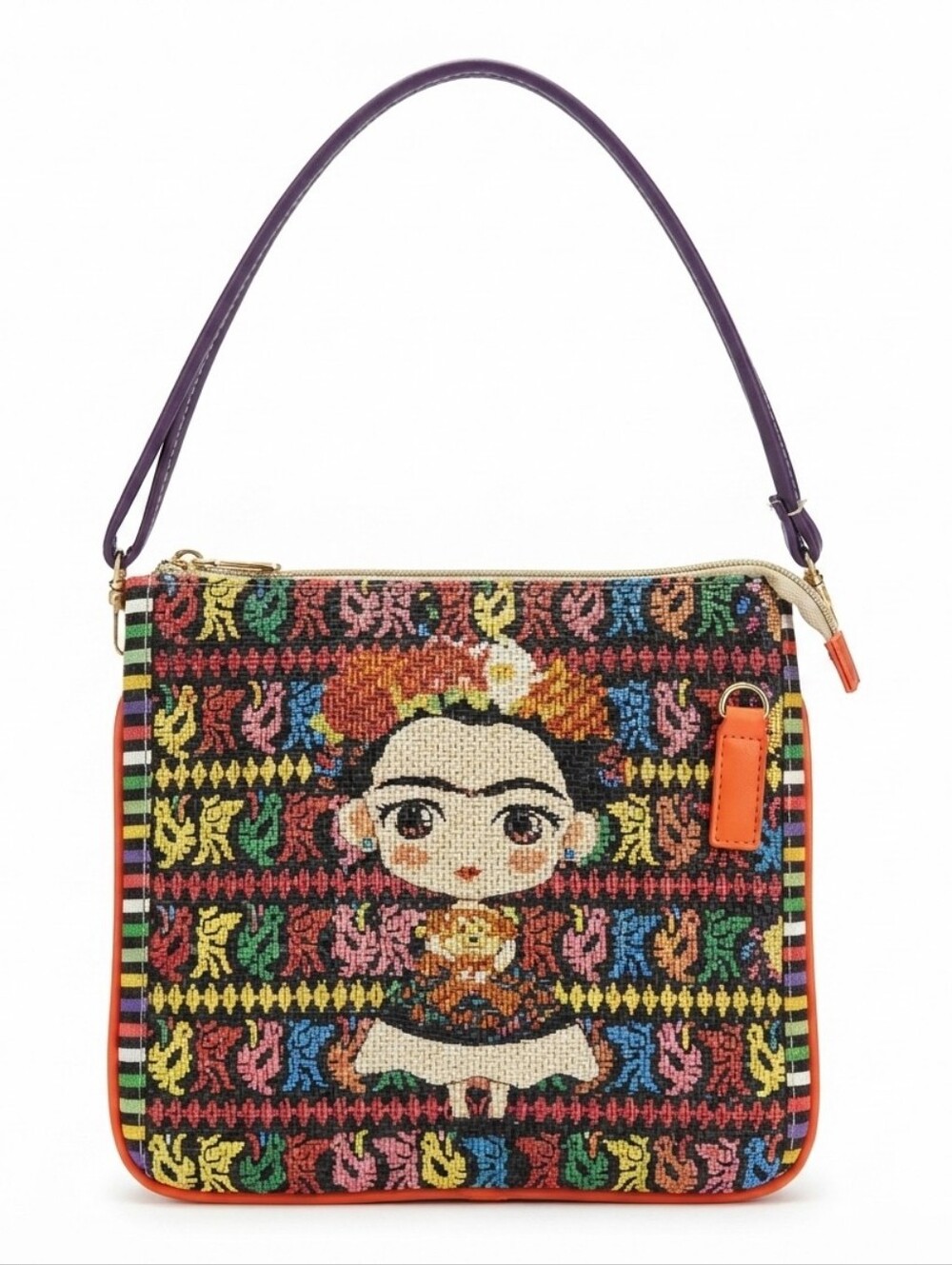 NWOT Frida Kahlo Artisan Crossbody Bag